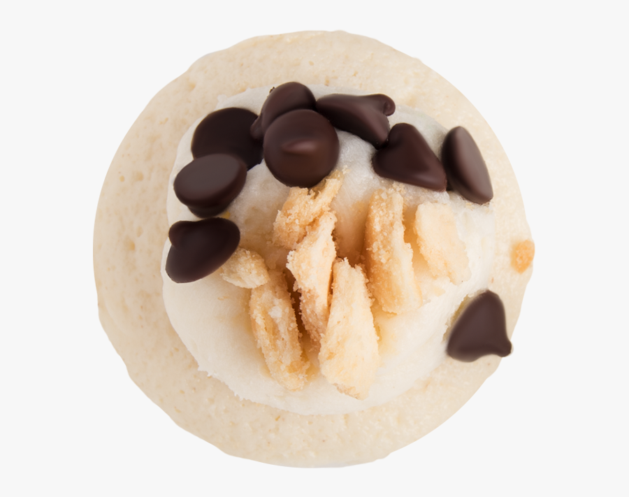 Cannoli Thumbnail Cupcake Flavor Overhead Image - Chocolate, Transparent Clipart