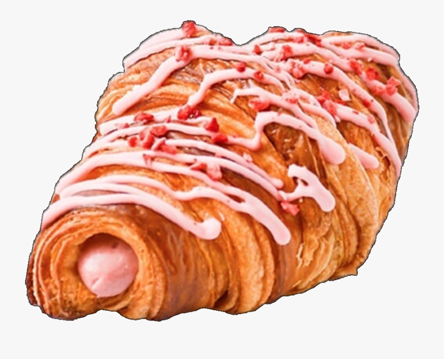 #bread #croissants #croissant #pink #freetoedit - Png Tumblr Croissant Transparent, Transparent Clipart
