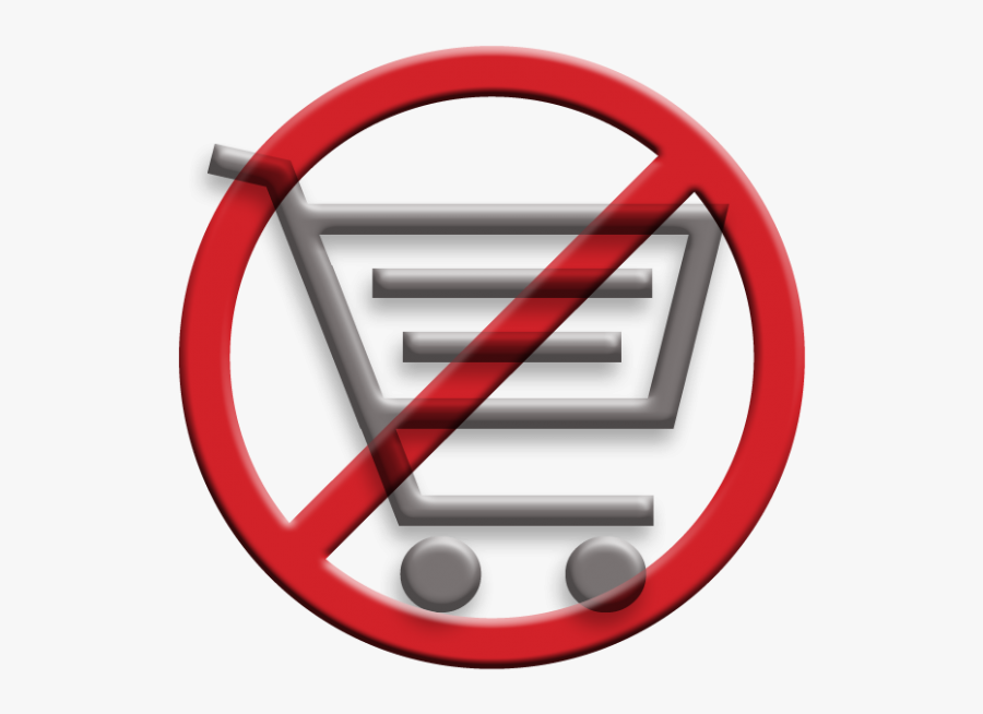 Transparent Add To Cart Png - No Shopping Carts Png, Transparent Clipart