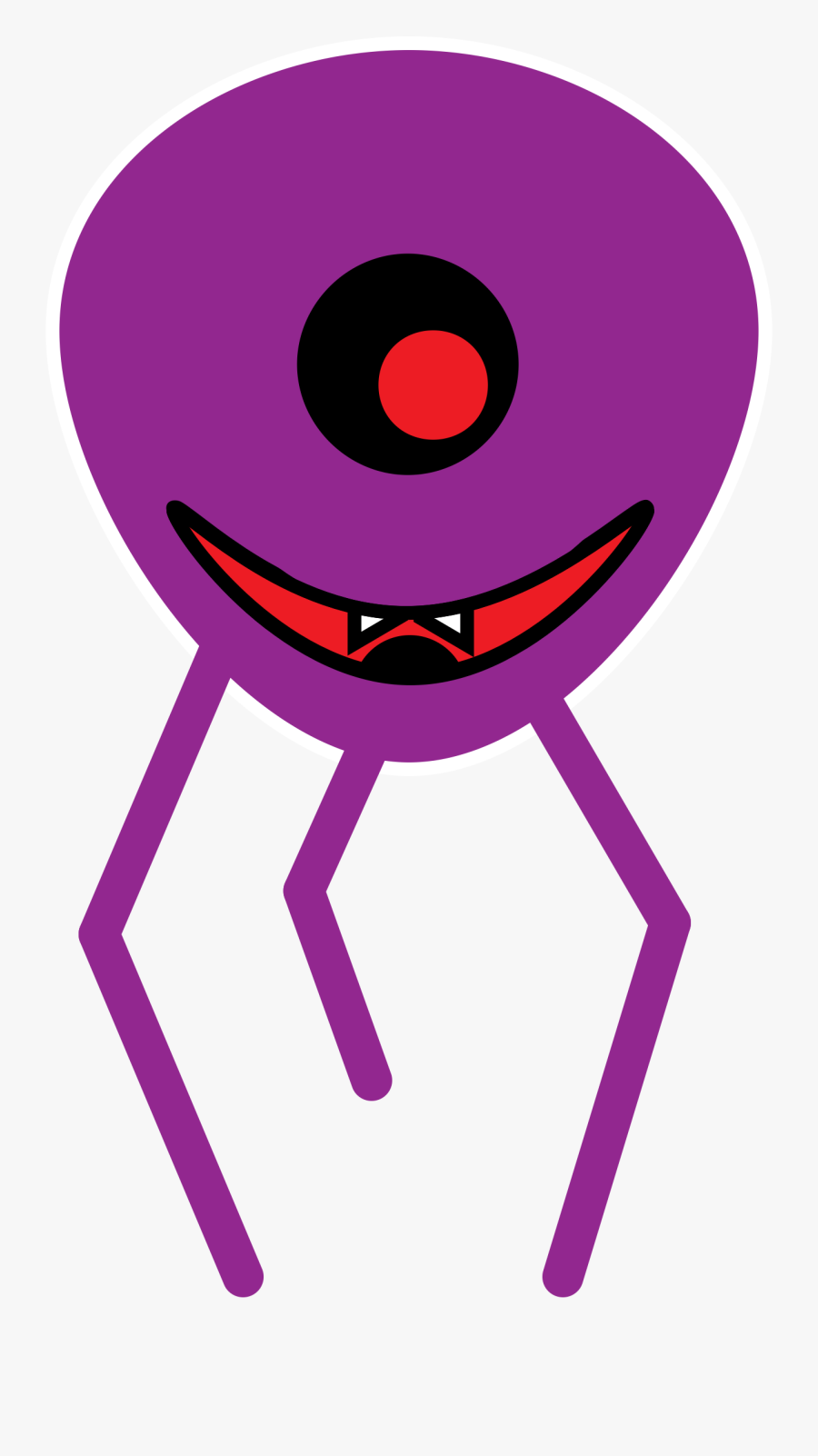 One-eyed Ghoul Octopus Clip Arts - Icon, Transparent Clipart