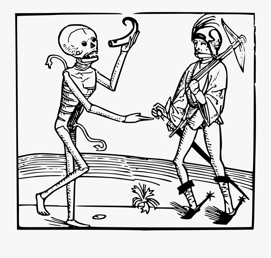 Black Death Color Pages, Transparent Clipart
