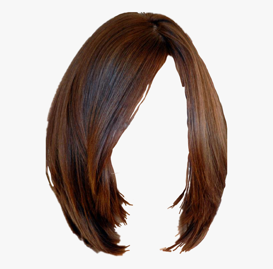 Transparent Hairdo Clipart - Black Hair Wig Transparent, Transparent Clipart