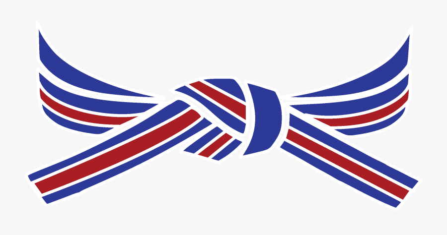 Martial Art Belt Silhouette, Transparent Clipart