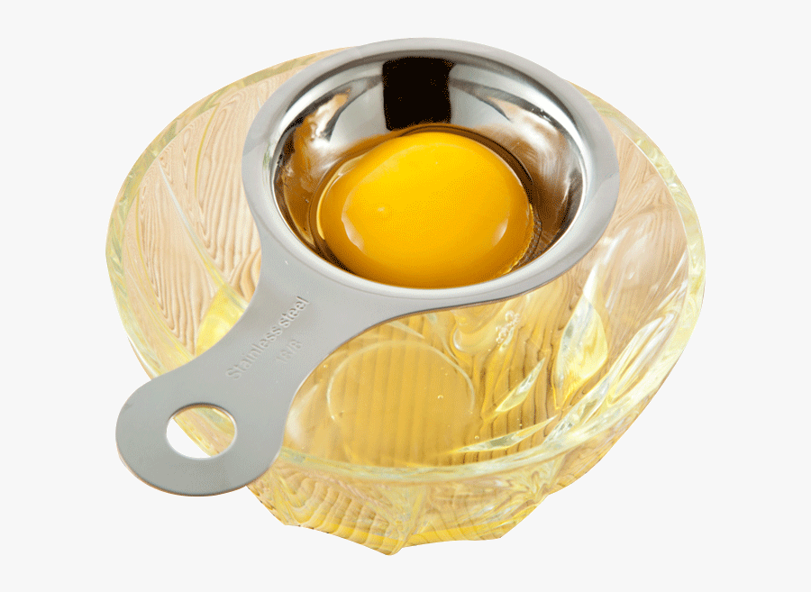 Onlycook 304 Stainless Steel Egg White Separator Creative - Watercolor Egg Separator From Egg Yolk Clipart, Transparent Clipart