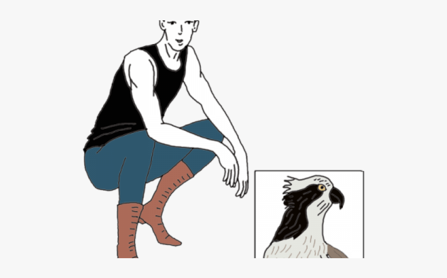Osprey Clipart Prey - Illustration, Transparent Clipart