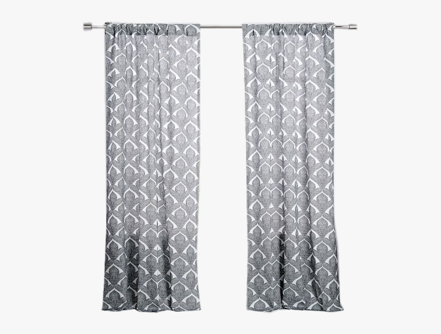 West Elm Fleur Curtain Cotton Canvas, Transparent Clipart