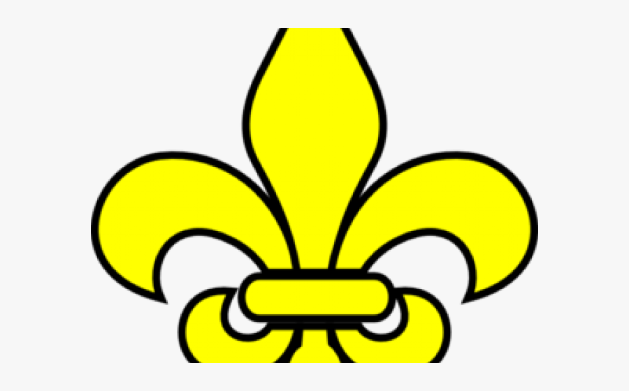 Gold Fleur De Lis Clip Art, Transparent Clipart