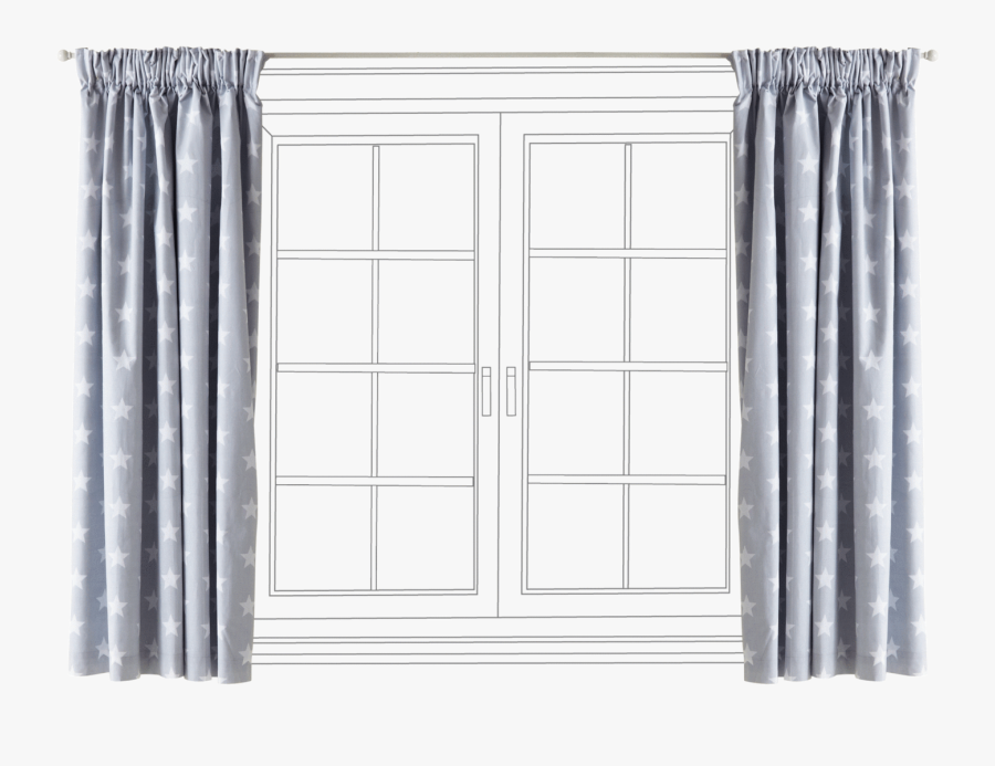Clip Art Child Room Curtains - Curtain Children Room Png, Transparent Clipart