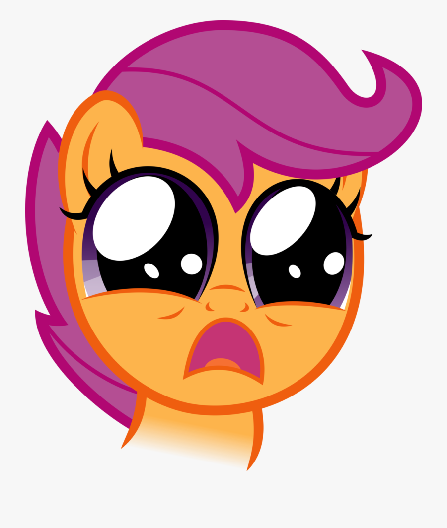 Scootaloo Is Kawaii As Hell By Soren The Owl - Scootaloo Scared, Transparent Clipart