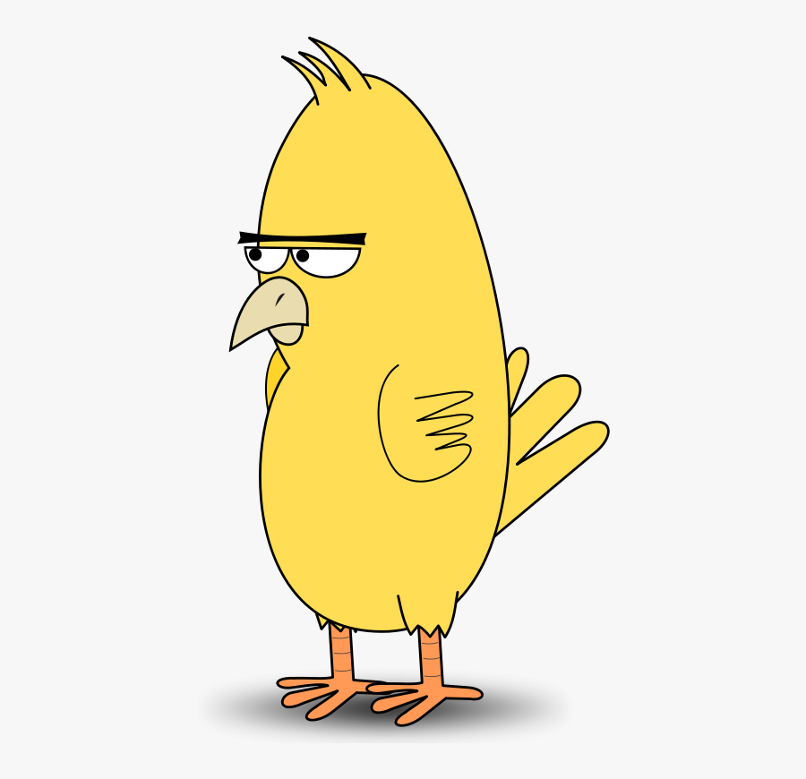 Bird-pajaro Clip Art - Png Chicken Cartoon, Transparent Clipart