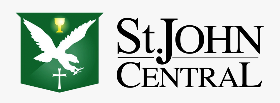 Transparent John Clipart - St. John Central High School, Transparent Clipart