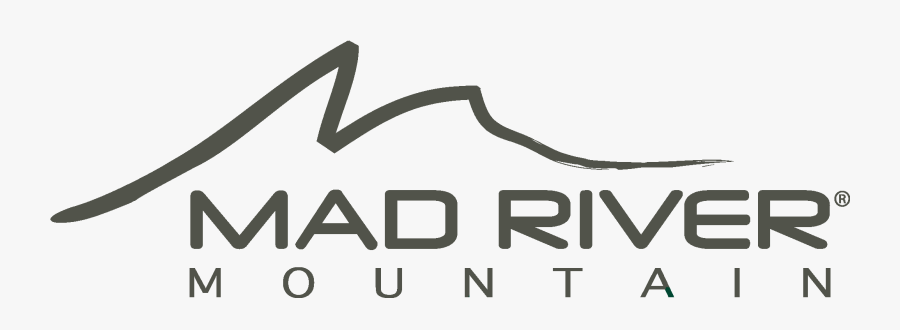 Mad River Mountain Logo, Transparent Clipart