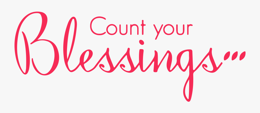 Count Your Blessings Clipart, Transparent Clipart