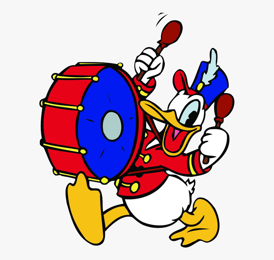 Friends Clipart Donald Duck - Musical Disney Music Clipart, Transparent Clipart