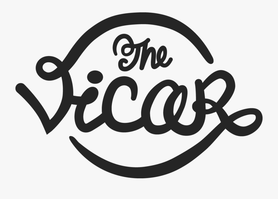 The Vicar - Calligraphy, Transparent Clipart