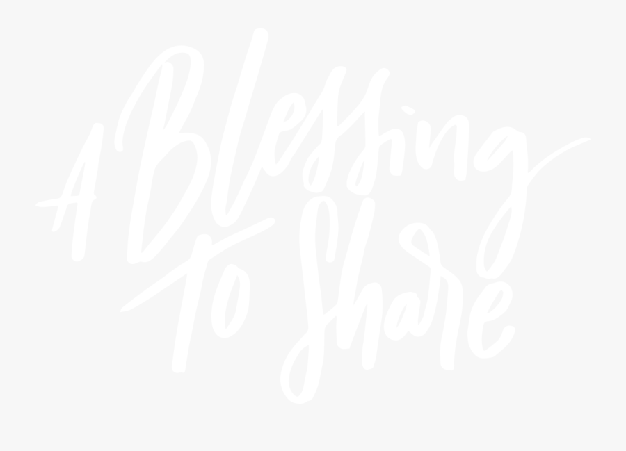 A To Share - Blessing To Share, Transparent Clipart