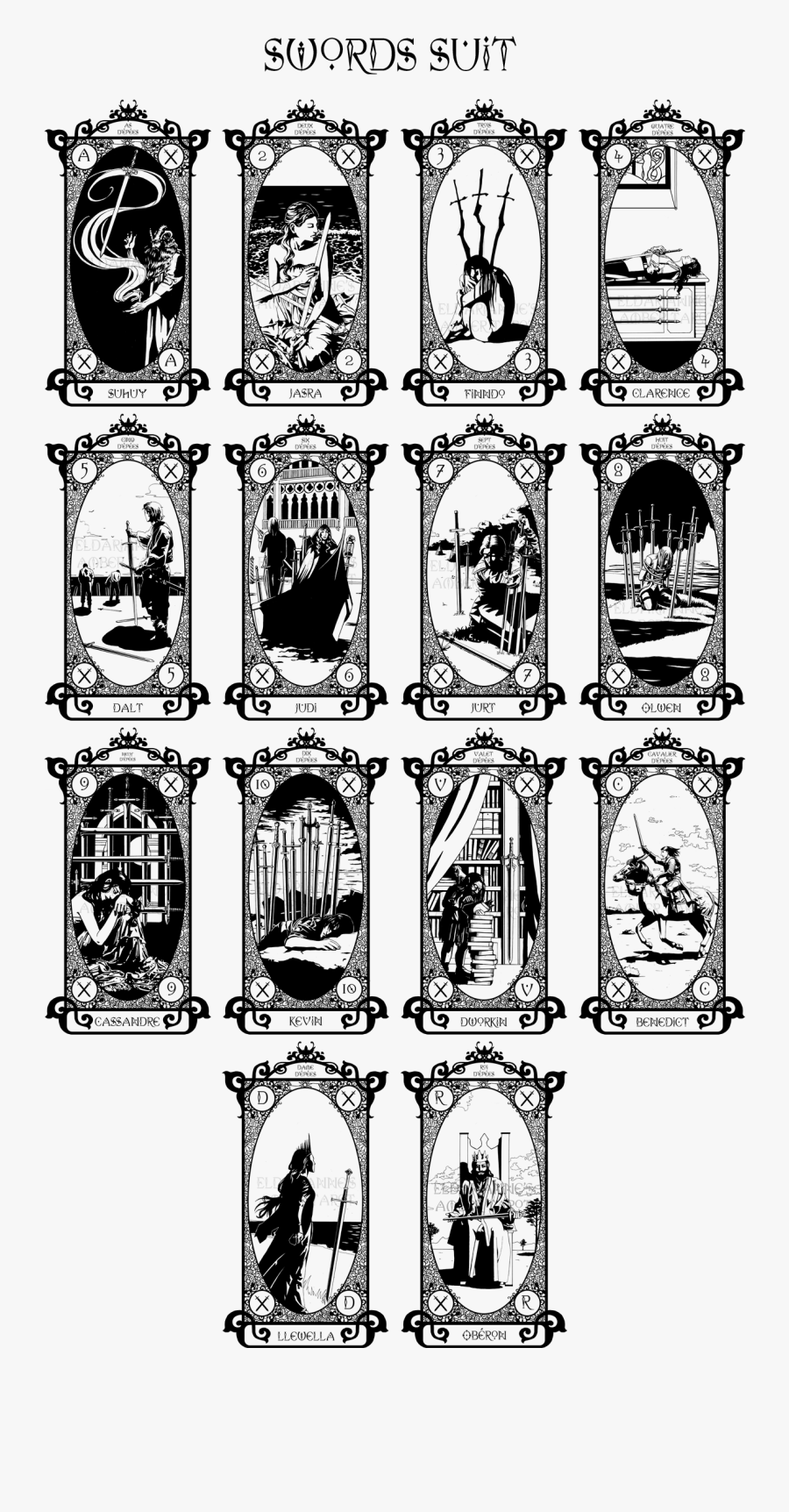 Tarot Cards Clipart Transparent - Chronicles Of Amber Trumps, Transparent Clipart