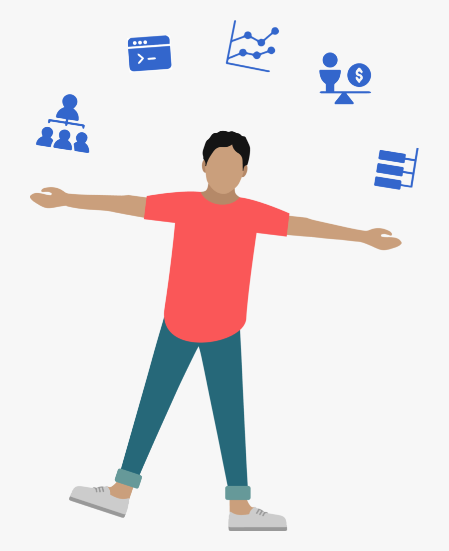 Manager Clipart Entrepreneur - Standing, Transparent Clipart