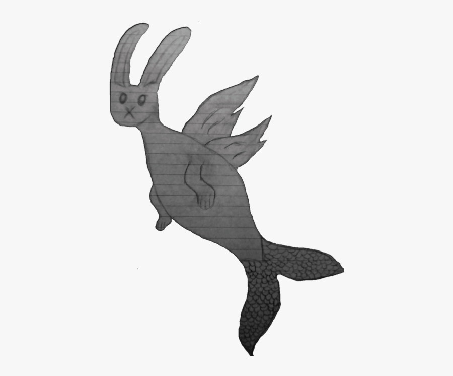 Freetoedit Bunny Bird Fish Hybrid - Illustration, Transparent Clipart