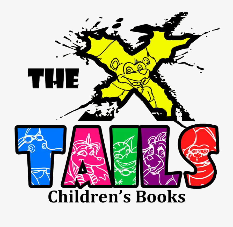 X Tails Logo, Transparent Clipart
