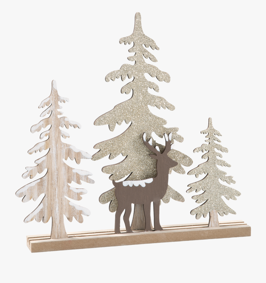 Transparent Winter Forest Png - Christmas Tree, Transparent Clipart