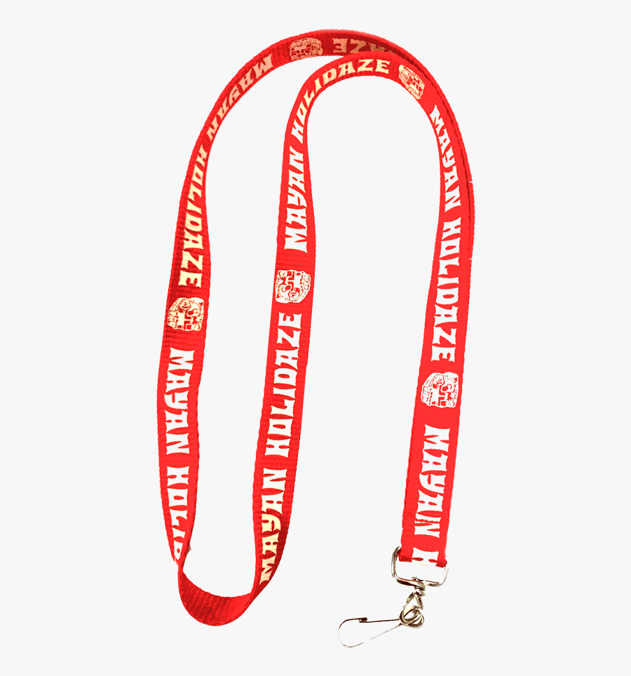 Mayan Holidaze Lanyard - Orange, Transparent Clipart