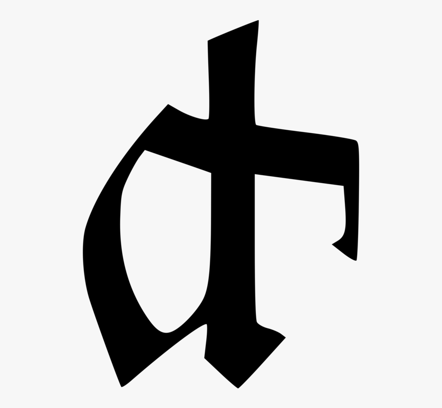 Jpg Black And White Download Symbol Vector Gothic - Clip Art, Transparent Clipart