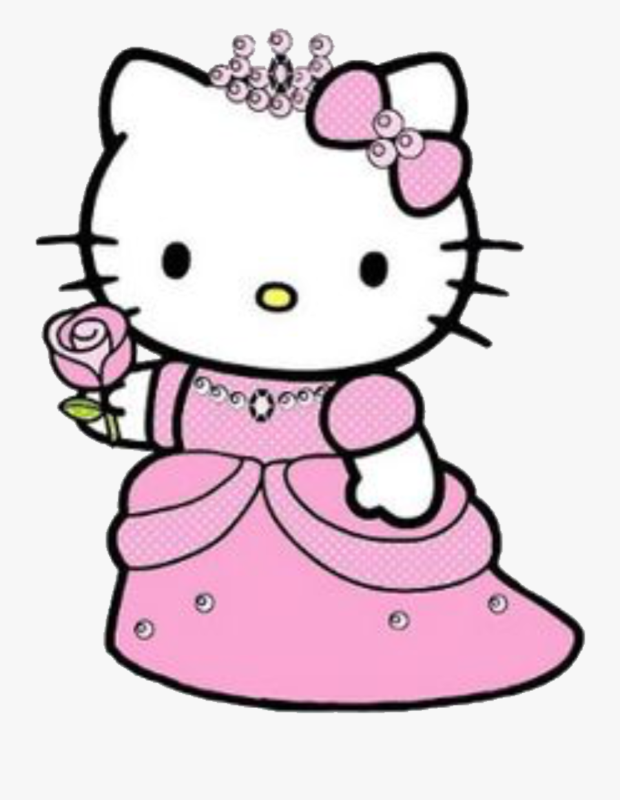 Hello Kitty Para Colorear, Transparent Clipart