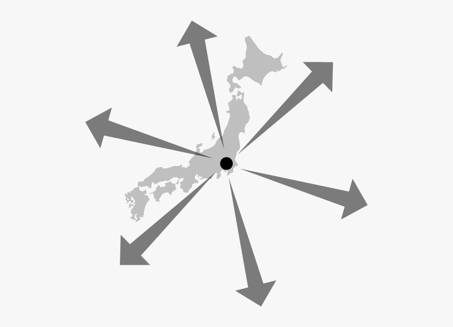 Japan Map, Transparent Clipart