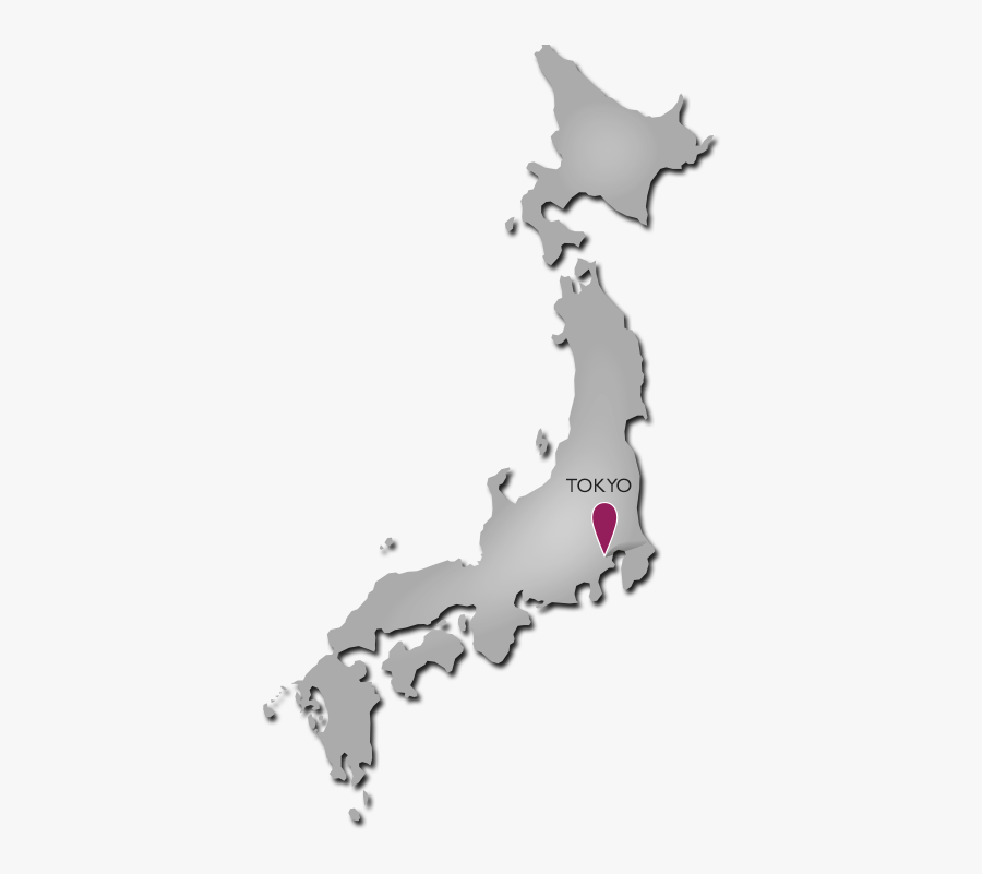Japan Clipart Map Tokyo - Japan Black Map, Transparent Clipart