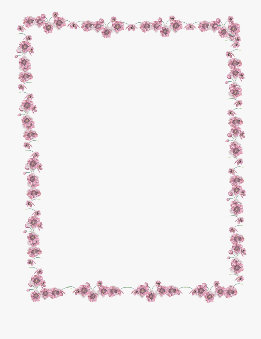 Textile Art And Design,border Design,draw Textile Design,border - Marcos De Flores Grandes, Transparent Clipart