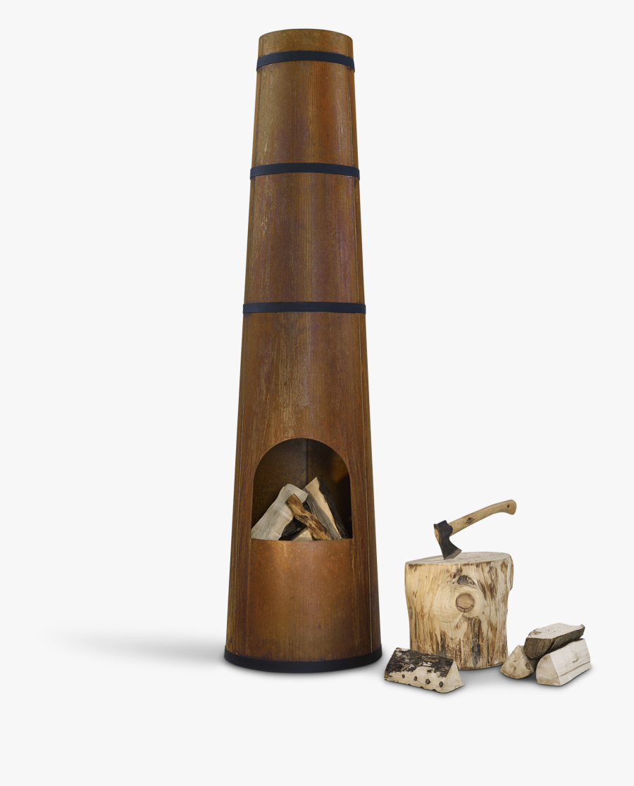 Smokestack Fireplace And Grill - Fireplace, Transparent Clipart