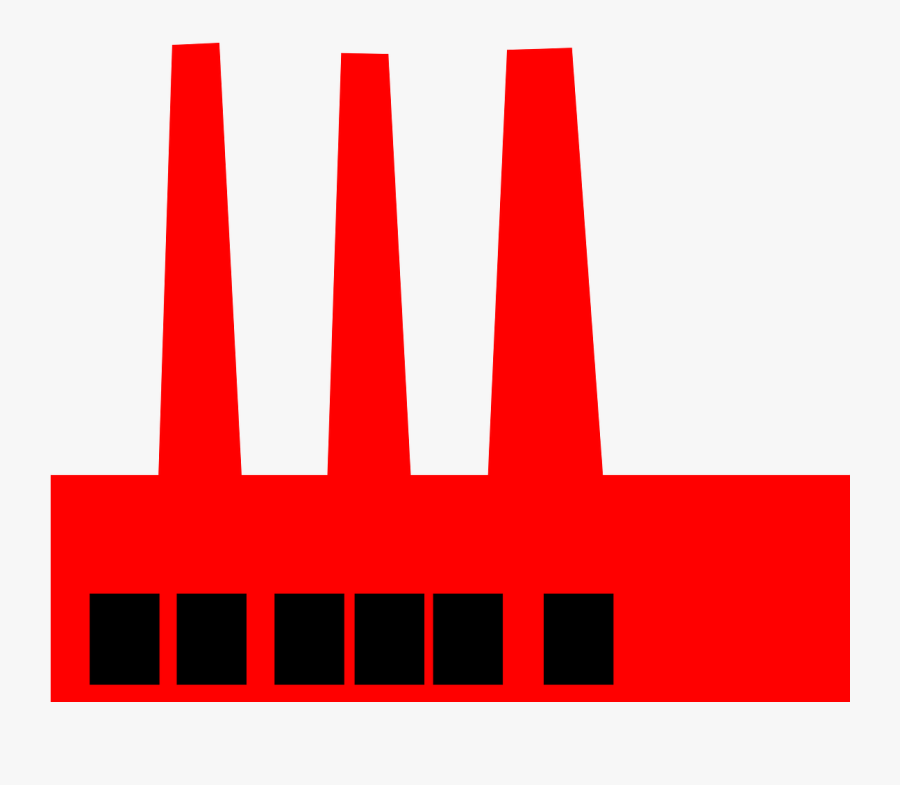 Factory Smoke Stack Chimneys Png Image, Transparent Clipart