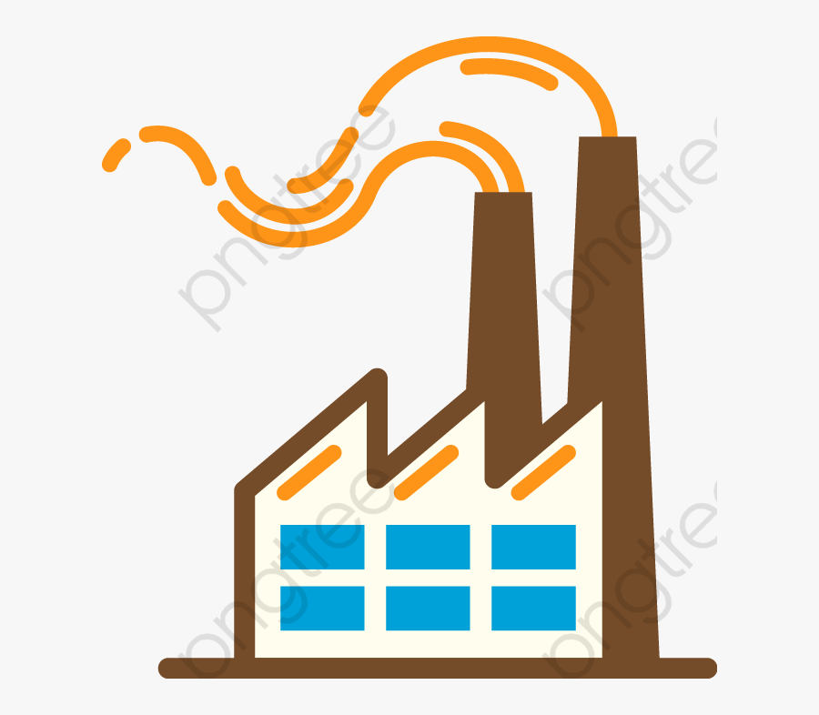 Transparent Smokestack Clipart - Fabricas Y Humo Png, Transparent Clipart