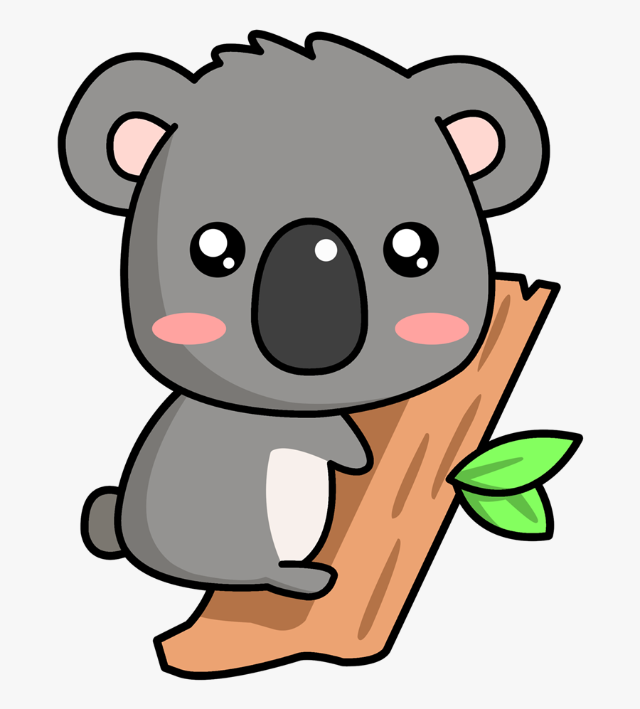 Free Cute Cartoon Koala Clip Art - Cute Koala Bear Cartoon, Transparent Clipart