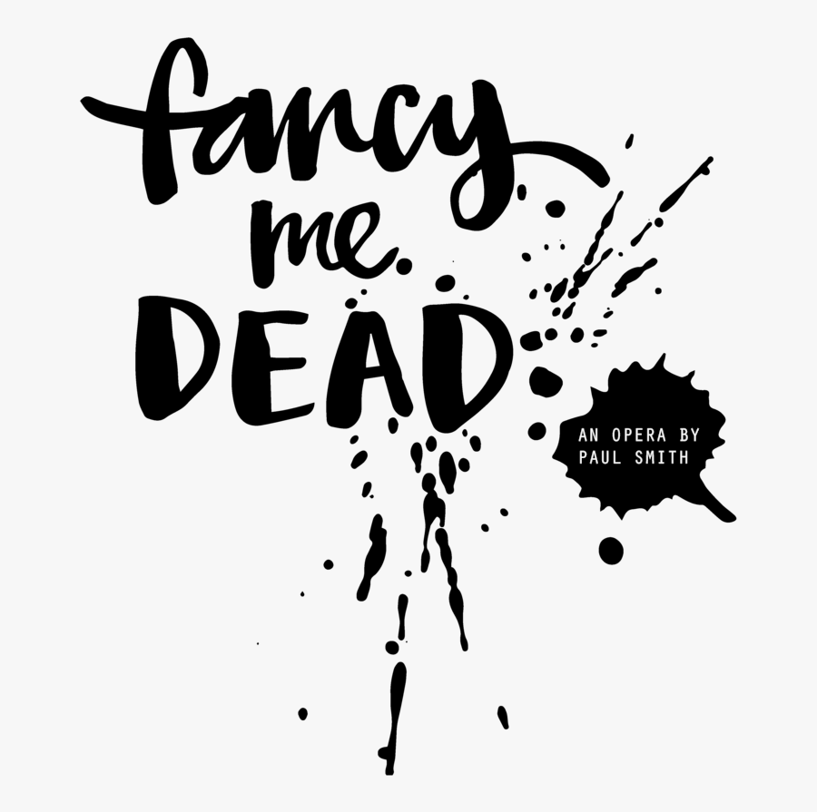 Stacked - Calligraphy - Blood Splash, Transparent Clipart