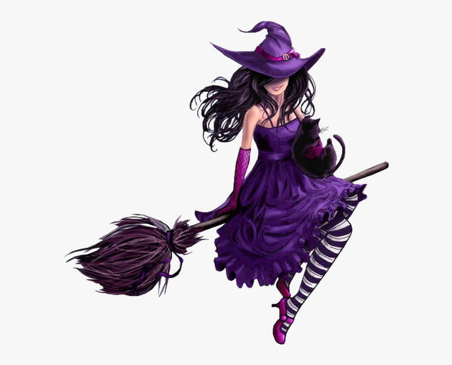Image Background Vector Clipart - Witch Png, Transparent Clipart