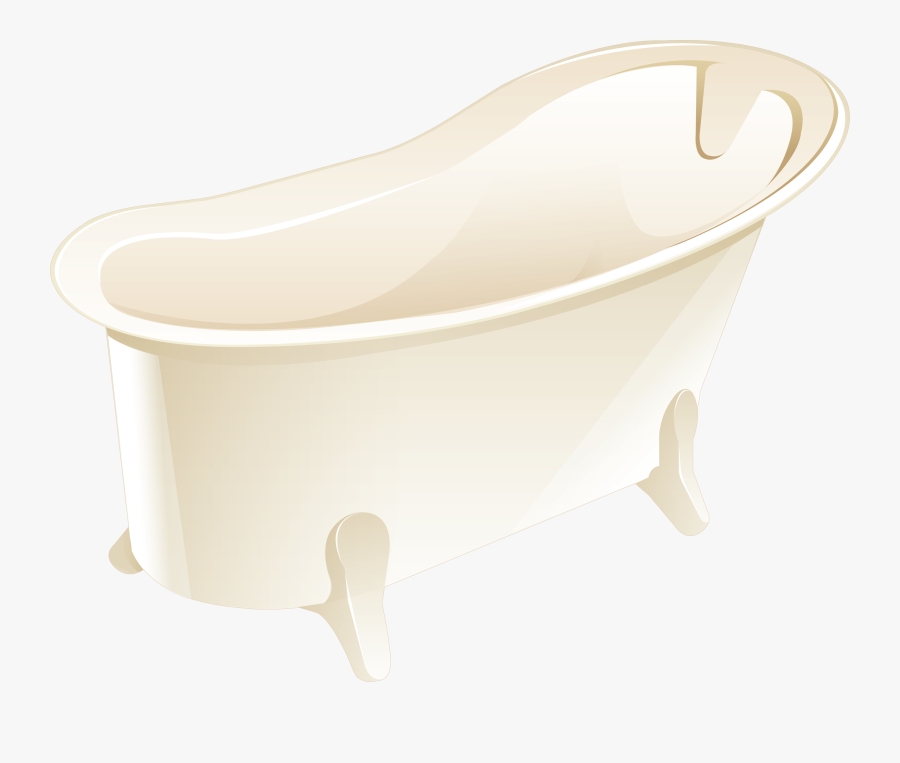 Tub Clipart Clawfoot Tub - Ванная Прозрачный Фон, Transparent Clipart