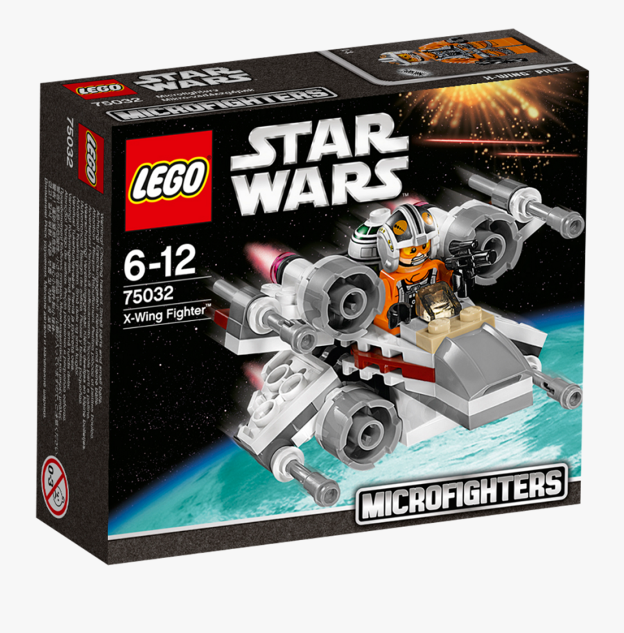 Transparent Xwing Clipart - Set Star Wars Lego Microfighters, Transparent Clipart
