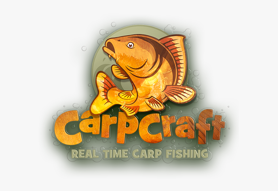 Fisherman Clipart Caught Fish - Carp Fish Carp Fishing Logo, Transparent Clipart