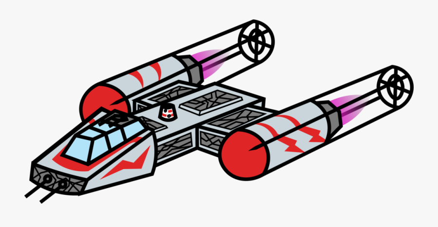 Can Use For Book Cover, Y Wing Clipart, Transparent Clipart