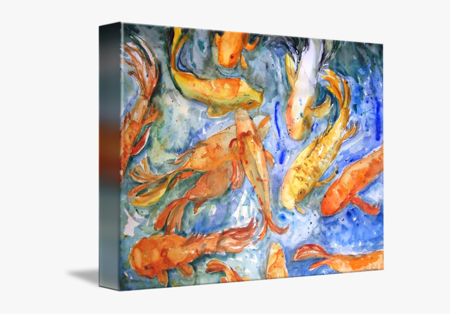 Transparent Composition Clipart - Koi Carp Artists, Transparent Clipart