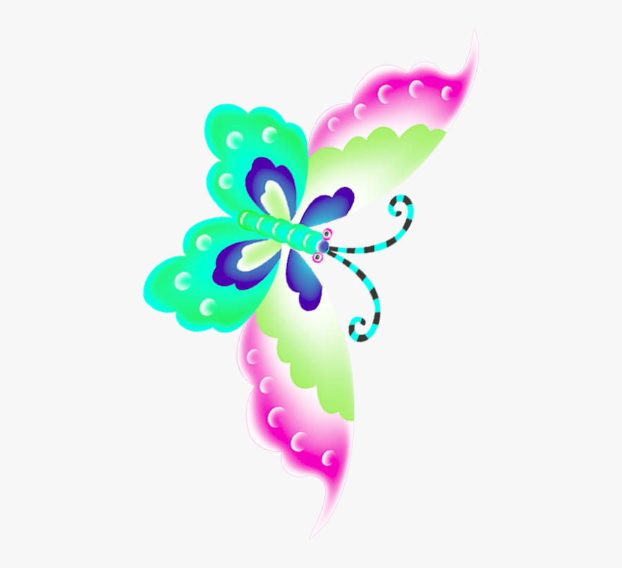 Ideas De Como Pintar Y Decorar Mariposas Y De Fibro, Transparent Clipart