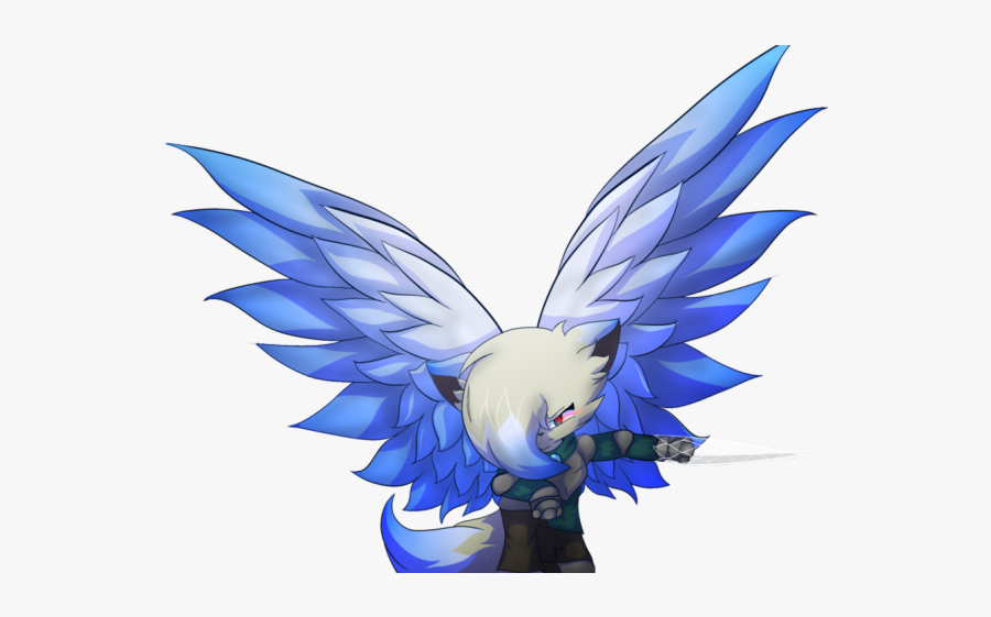 Angel Warrior Clipart Feather Wing - Cartoon, Transparent Clipart