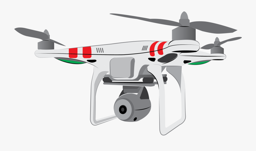Drone Png Free Download - Drone Illustration Png, Transparent Clipart