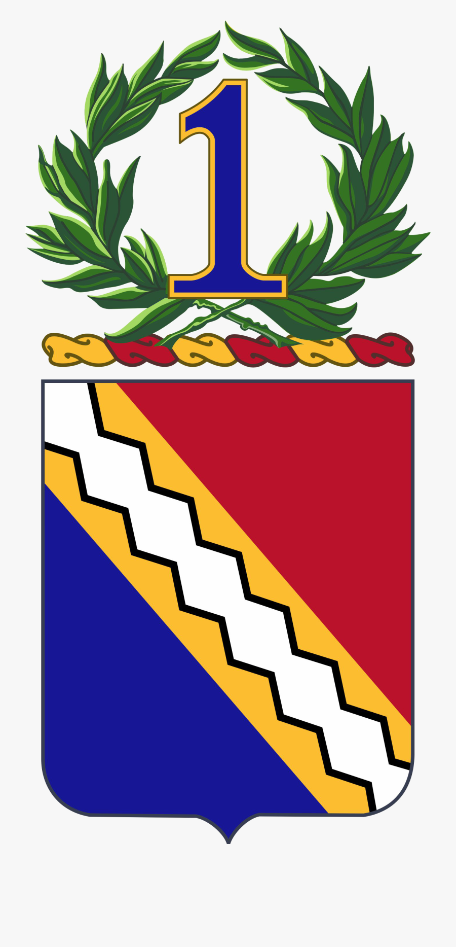 1st Infantry Regiment Coat Of Arms, Transparent Clipart