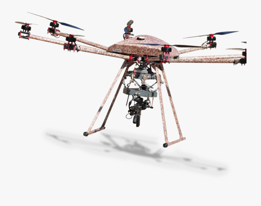 Israeli Terminator Drones With Ar-15s - Tikad Drone, Transparent Clipart