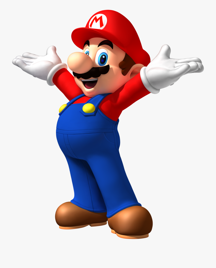 Free Download Super Mario Hands Up Clipart Mario Bros - Mario With Transparent Background, Transparent Clipart