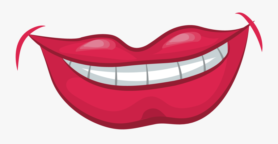 Clip Art Smile Lip Smiling Transprent - Smiling Lips Transparent Background, Transparent Clipart