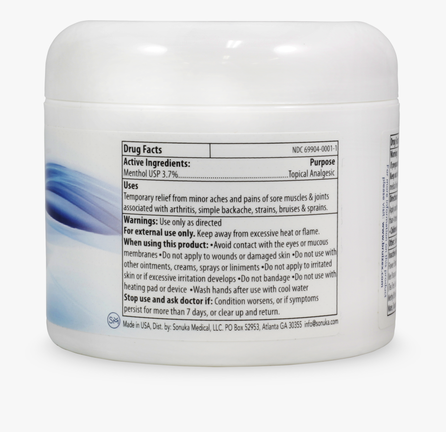 Pain Bruise And Swelling Cream , Png Download - Hairstyling Product, Transparent Clipart